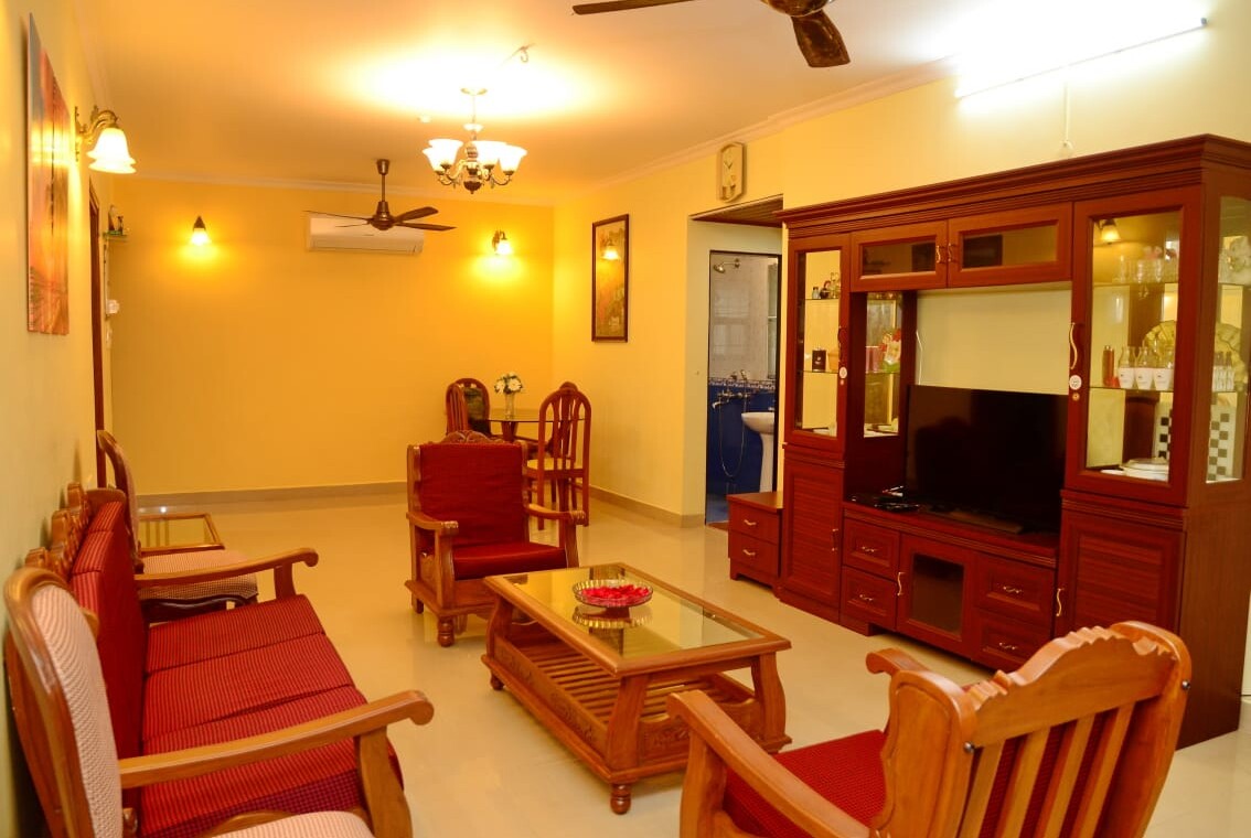 Rental Holiday Homes 2bhk Apartment in Panaji (Panjim) city North Goa. Daily Rental Homes In Goa