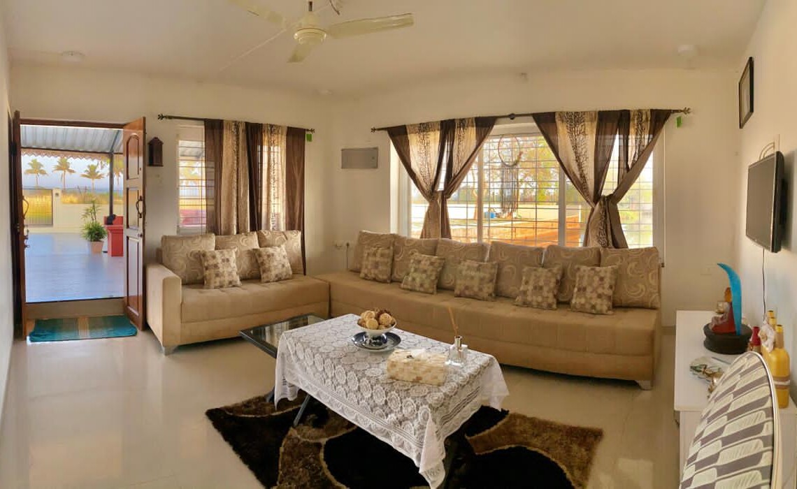 2bhk Villa by the Lake, Maina Curtorim ₹40,000/- per month